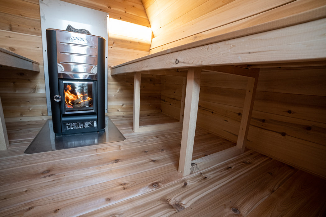 Dundalk LeisureCraft MiniPOD Sauna CTC77ME Canadian Timber Collection