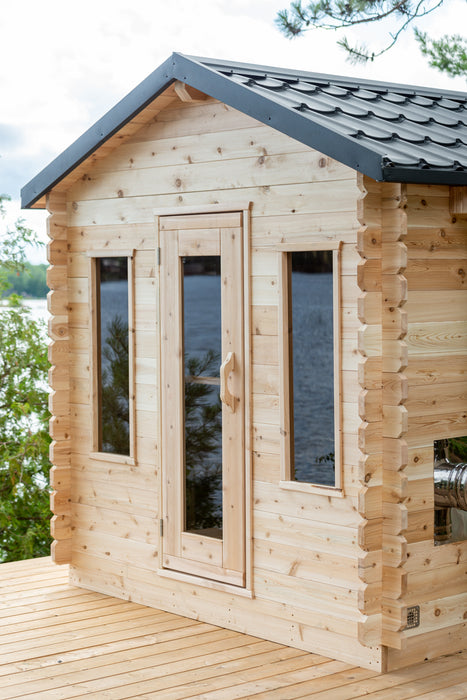 Dundalk LeisureCraft Georgian Cabin Sauna CTC88W Canadian Timber Collection